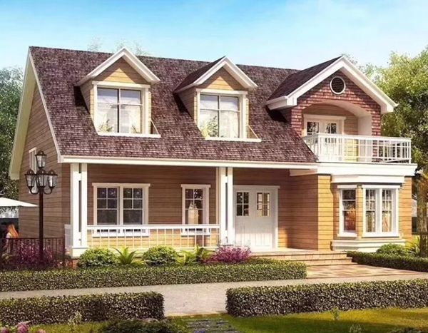 農村房子太老土？輕鋼別墅讓房子一點也不土(圖2)