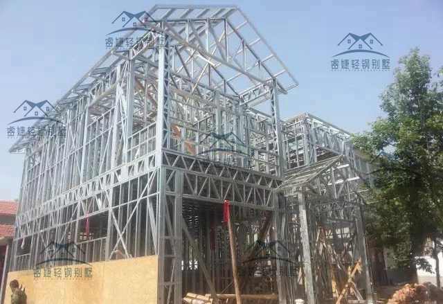 200多平別墅25天完工是什么體驗？安徽王總輕鋼別墅全過程揭秘！(圖24)