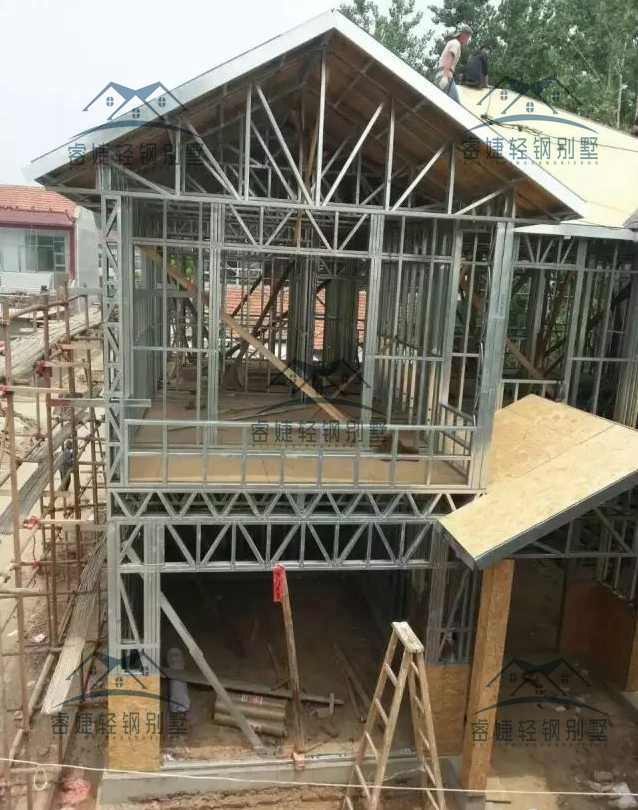 200多平別墅25天完工是什么體驗？安徽王總輕鋼別墅全過程揭秘！(圖26)