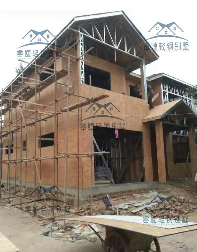 200多平別墅25天完工是什么體驗？安徽王總輕鋼別墅全過程揭秘！(圖27)