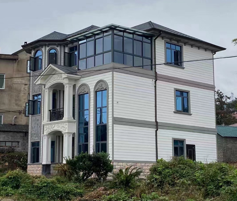 鋼結構別墅：舒適、環保、安全的理想居所