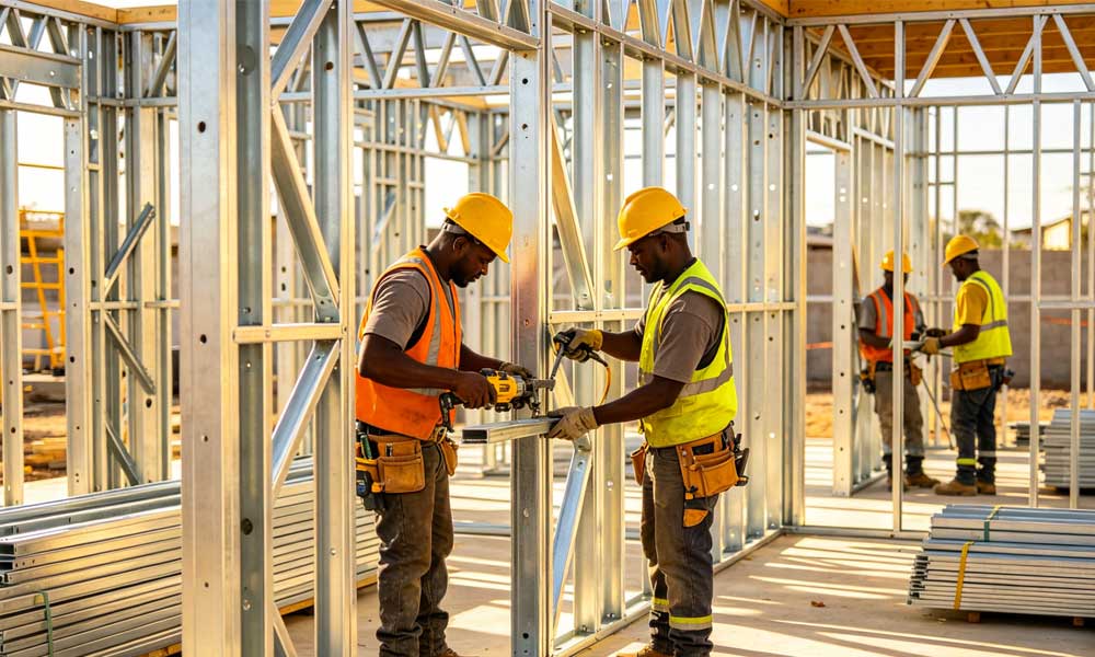 房地產開發商必看：漢良睿婕輕鋼別墅+光伏儲能，非洲項目增值利器(圖2)